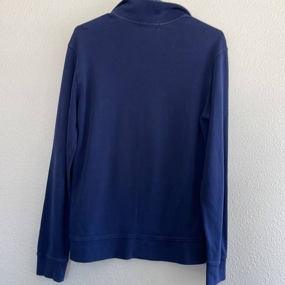 💖SOLD💖 Polo Ralph Lauren Boys Long Sleeve Top Size XL 18 - 20 Blue with Zipper - Picture 6 of 6